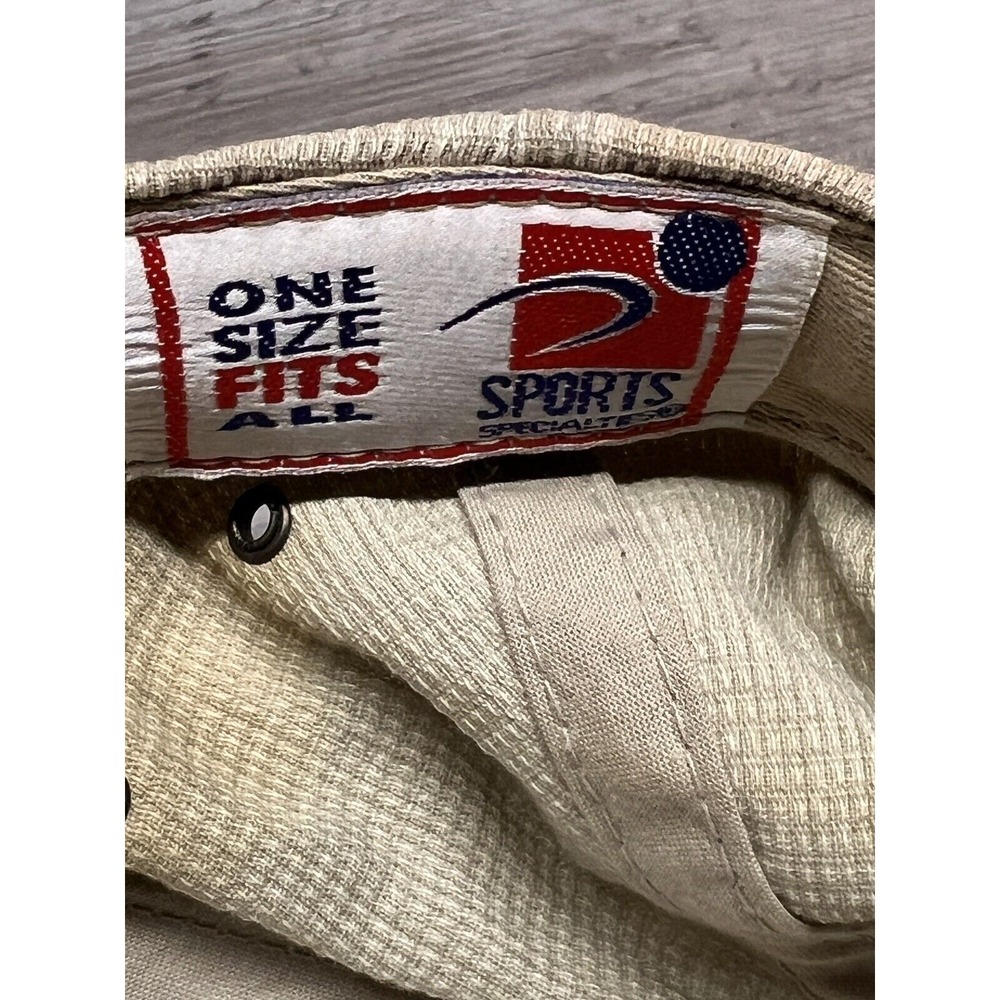 Detroit Red Wings Hat NHL Hockeytown Beige Adjustable OSFA Sports Specialties - Picture 9 of 10